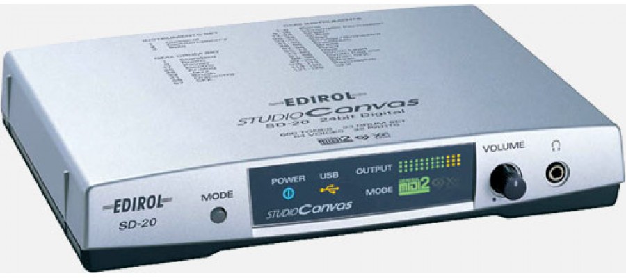 Звуковий модуль Roland SD-20 Звуковий модуль Roland SD-20