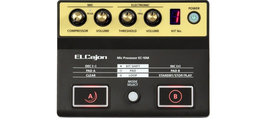 Процесор для кахону ROLAND EC-10M Процесор для кахону ROLAND EC-10M