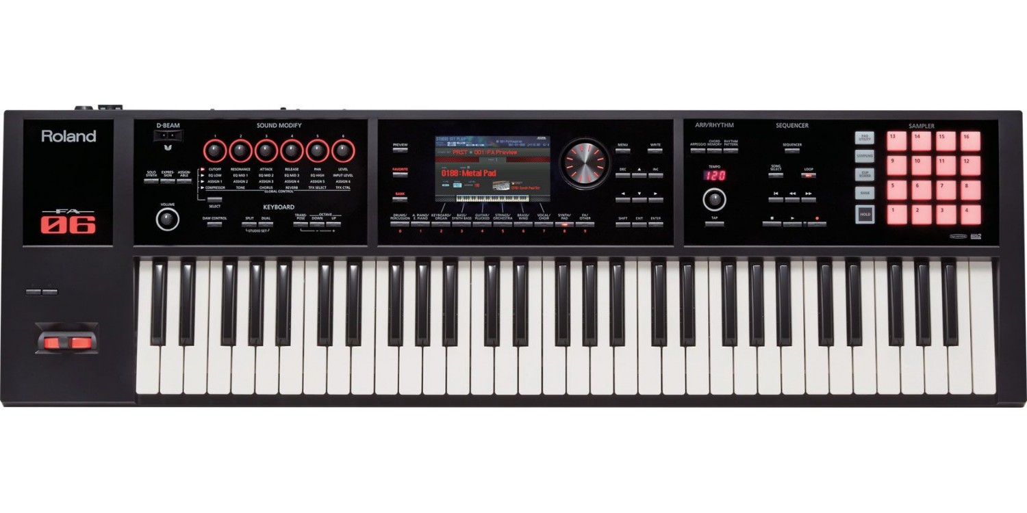 Синтезатор ROLAND FA-06 купить в Киеве FA06 с доставкой