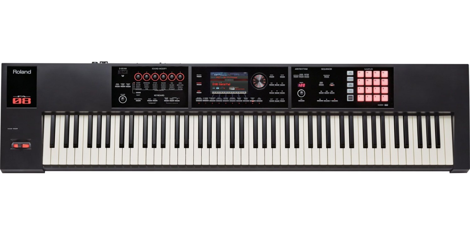 楽器 Roland fa08 Станція ROLAND FA-08 купити у Києві FA08 з доставкою