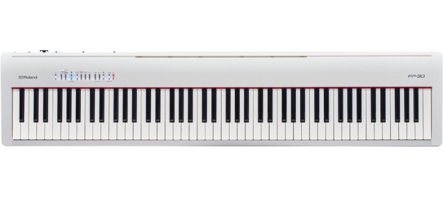 Цифрове фортепіано ROLAND FP-30-WH (без стійки) Цифрове фортепіано ROLAND FP-30-WH (без стійки)