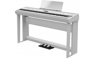 Цифрове піаніно Roland FP-90-WH+S (стійка+блок педалей)