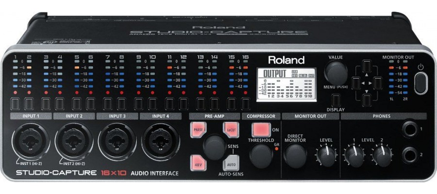 USB 2.0 Аудиоинтерфейс ROLAND STUDIO-CAPTURE