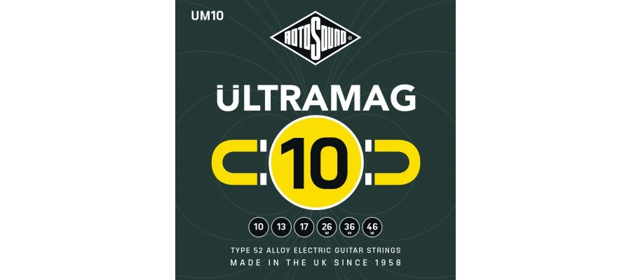 Струны для электрогитары Rotosound UM10 Струны для электрогитары Rotosound UM10