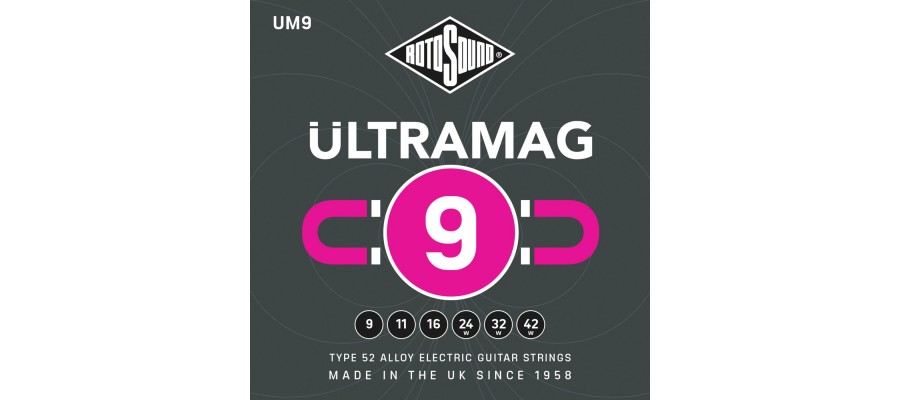 Струны для электрогитары Rotosound UM9 Струны для электрогитары Rotosound UM9
