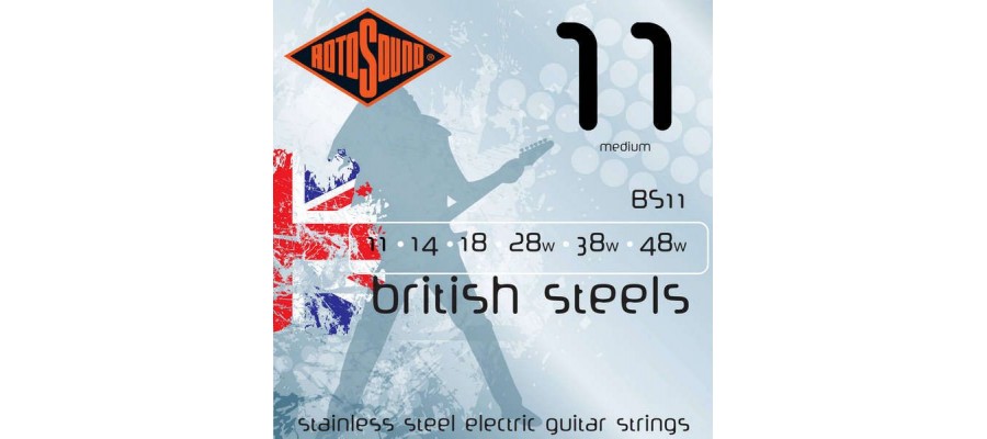 ROTOSOUND BS11 – струни для електрогітари серії BS середні (medium) ROTOSOUND BS11 – струни для електрогітари серії BS середні (medium)