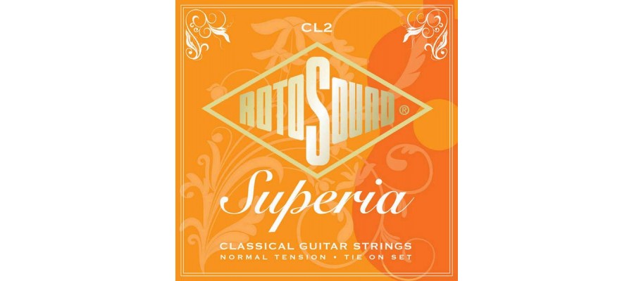 ROTOSOUND CL2 Superia Classical Nylon Tie On (струни гітарні, класичні, нейлонові)