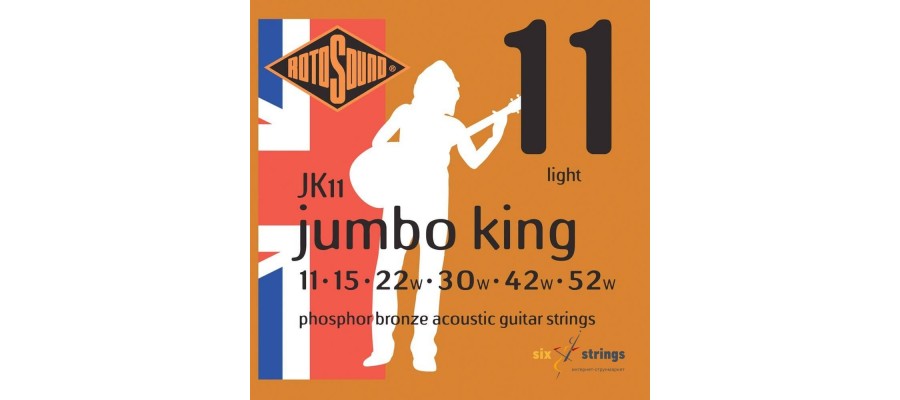 Струни ROTOSOUND JK11 Струни ROTOSOUND JK11