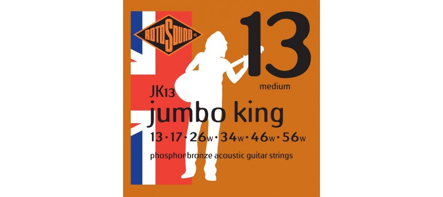 СТРУНИ ROTOSOUND JK13 СТРУНИ ROTOSOUND JK13
