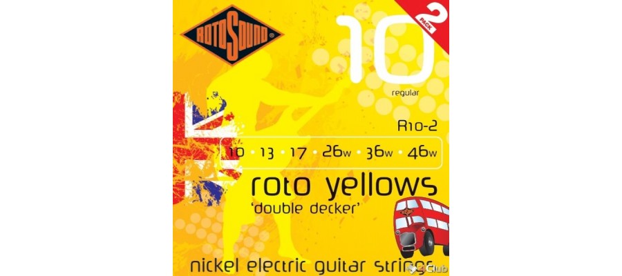 Струни Rotosound R10-2 Струни Rotosound R10-2