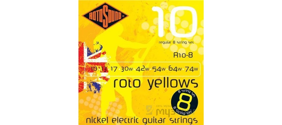 Струни Rotosound R10-8