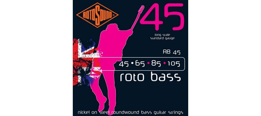 СТРУНИ ROTOSOUND RB45