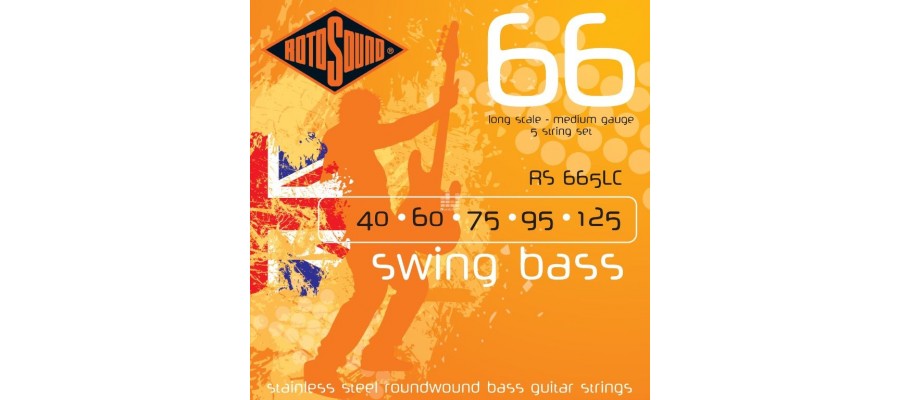 СТРУНИ ROTOSOUND RS665LC СТРУНИ ROTOSOUND RS665LC