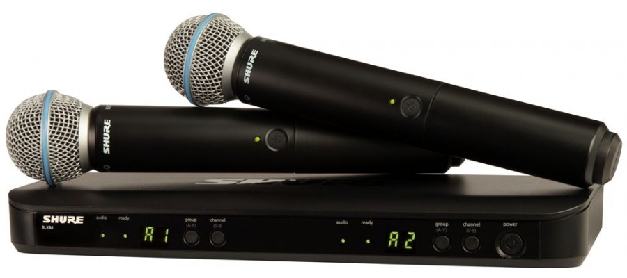 Радіосистема SHURE BLX288/B58 Радіосистема SHURE BLX288/B58
