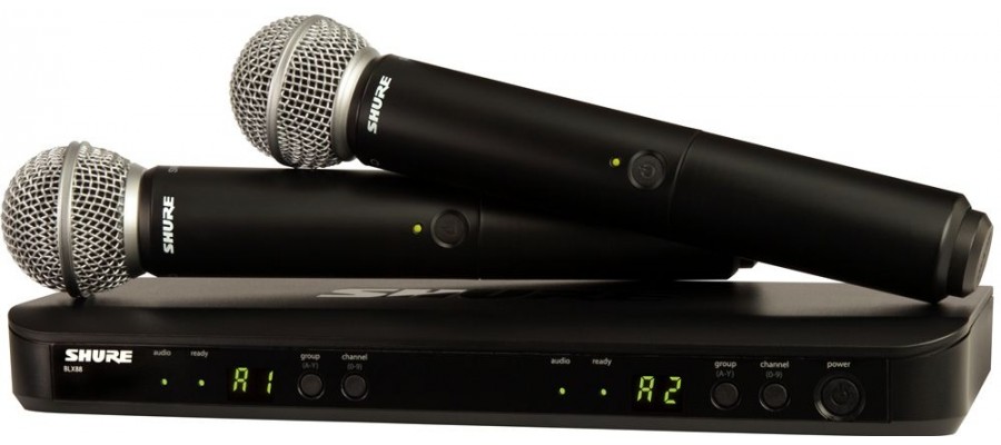 Радіосистема SHURE BLX288/SM58