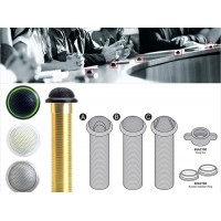 Мікрофон врізний SHURE MX395BBILED