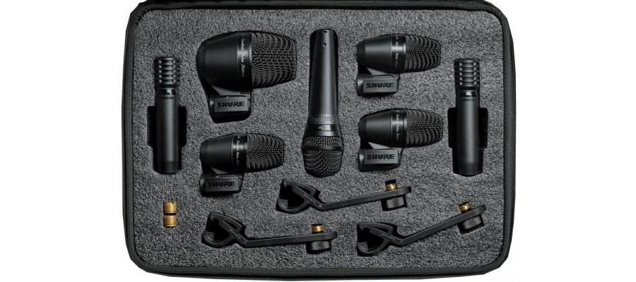 Набор инструментальных микрофонов SHURE PGADRUMKIT6