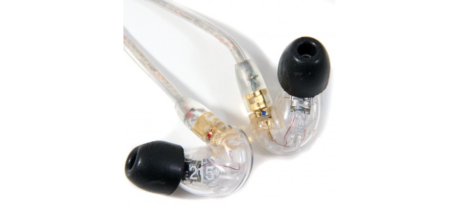 Навушники звукоізолюючі міні SHURE SE215-CL Навушники звукоізолюючі міні SHURE SE215-CL