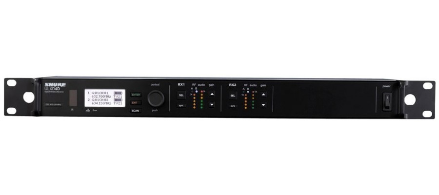 Бездротовий приймач Shure ULXD4DE