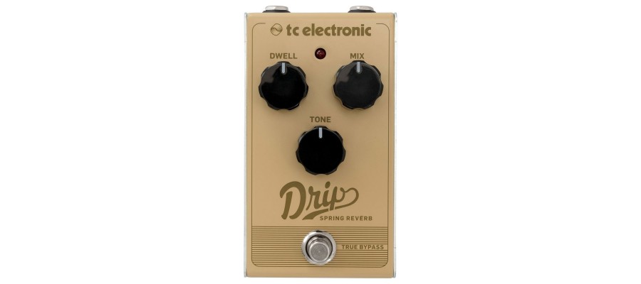 Педаль ефектів TC Electronic Drip Spring Reverb Педаль ефектів TC Electronic Drip Spring Reverb
