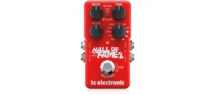 Педаль ефектів TC Electronic Hall of Fame 2 Reverb