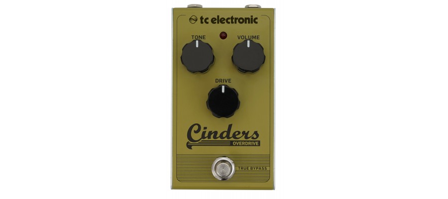 Педаль ефектів TC ELECTRONIC Cinders Overdrive Педаль ефектів TC ELECTRONIC Cinders Overdrive