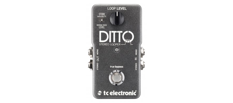Педаль TC ELECTRONIC Ditto Stereo Looper Педаль TC ELECTRONIC Ditto Stereo Looper