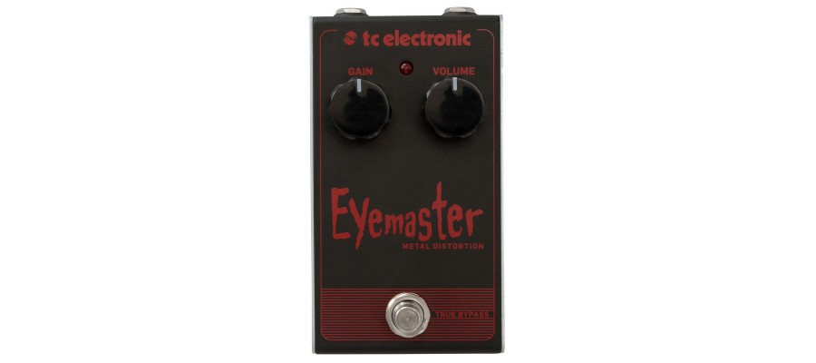 Педаль ефектів TC Electronic Eyemaster Metal Distortion Педаль ефектів TC Electronic Eyemaster Metal Distortion