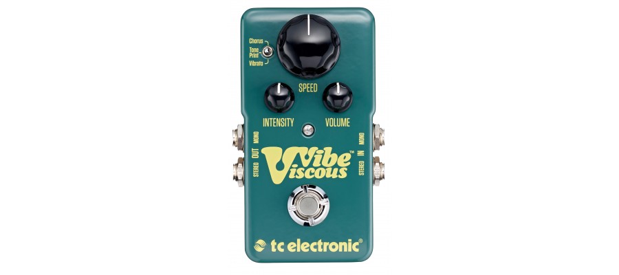 Педаль ефектів вібрато TC ELECTRONIC Viscous Vibe Педаль ефектів вібрато TC ELECTRONIC Viscous Vibe
