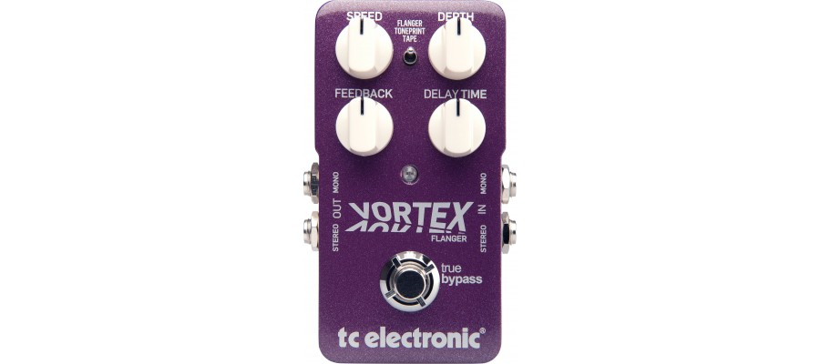 Педаль ефектів фленжер TC ELECTRONIC Vortex Flanger Педаль ефектів фленжер TC ELECTRONIC Vortex Flanger