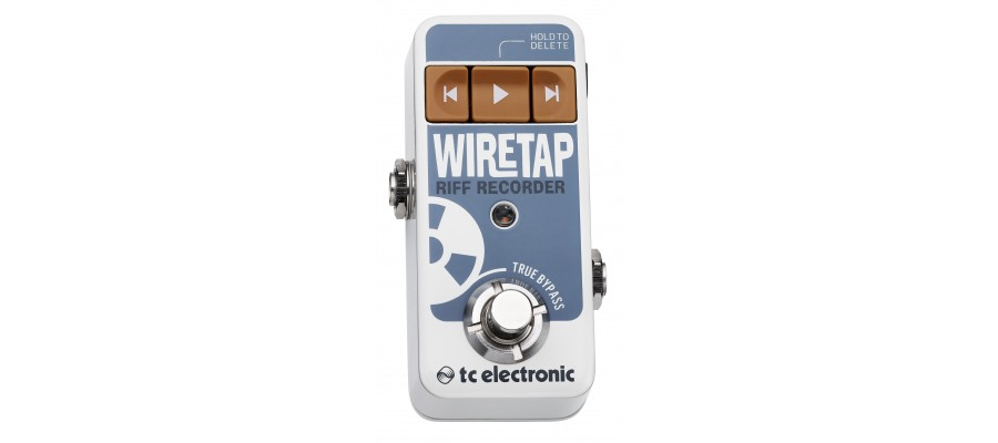 Педаль ефектів лупер TC ELECTRONIC WireTap Riff Recorder Педаль ефектів лупер TC ELECTRONIC WireTap Riff Recorder