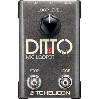 Педаль лупер TC HELICON Ditto Mic Looper