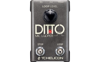 Педаль лупер TC HELICON Ditto Mic Looper
