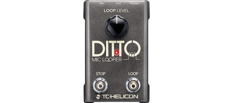 Педаль лупер TC HELICON Ditto Mic Looper
