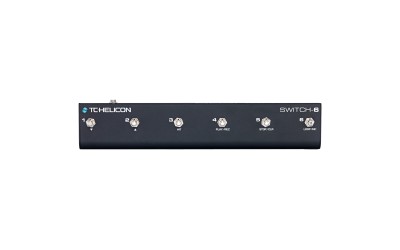 Світчер для вокальних процесорів TC HELICON Switch-6