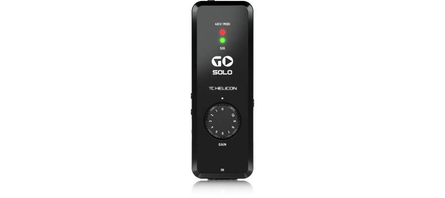 Аудіоінтерфейс TC Helicon GO Solo
