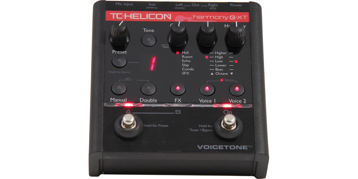 Вокальний процесор TC HELICON VoiceTone Harmony-G XT купити у