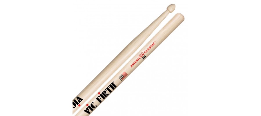 Барабанные палочки VIC FIRTH 2B Барабанные палочки VIC FIRTH 2B